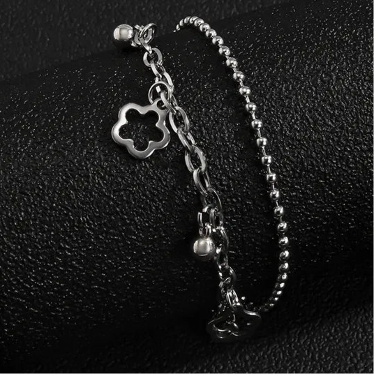 Pulsera Flor de Maga – Estilo Urbano en Acero Inoxidable